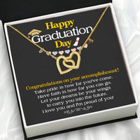 Thumbnail for Graduation Day Personalized Message Card Necklace