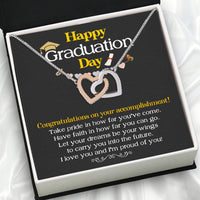 Thumbnail for Graduation Day Personalized Message Card Necklace