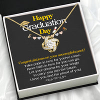 Thumbnail for Graduation Day Personalized Message Card Necklace