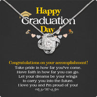 Thumbnail for Graduation Day Personalized Message Card Necklace