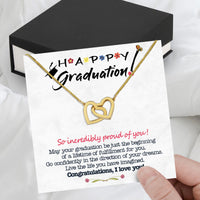 Thumbnail for Graduation Day Personalized Message Card Necklace