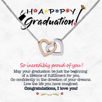 Thumbnail for Graduation Day Personalized Message Card Necklace