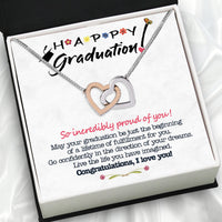 Thumbnail for Graduation Day Personalized Message Card Necklace