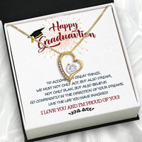 Thumbnail for Graduation Day Personalized Message Card Necklace