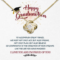 Thumbnail for Graduation Day Personalized Message Card Necklace