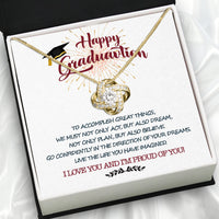 Thumbnail for Graduation Day Personalized Message Card Necklace