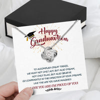 Thumbnail for Graduation Day Personalized Message Card Necklace