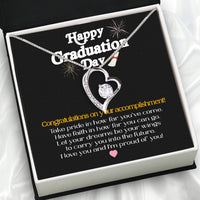 Thumbnail for Graduation Day Personalized Message Card Necklace