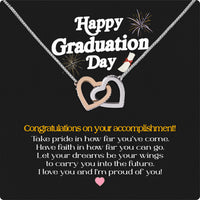 Thumbnail for Graduation Day Personalized Message Card Necklace