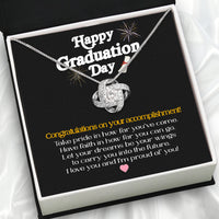 Thumbnail for Graduation Day Personalized Message Card Necklace