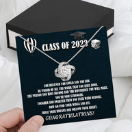 Graduation Day Personalized Message Card Necklace