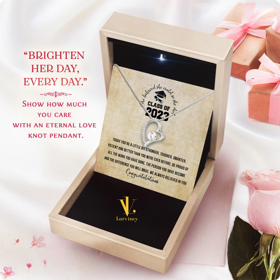 Graduation Day Personalized Message Card Necklace