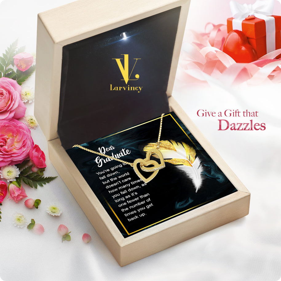 Graduation Day Personalized Message Card Necklace