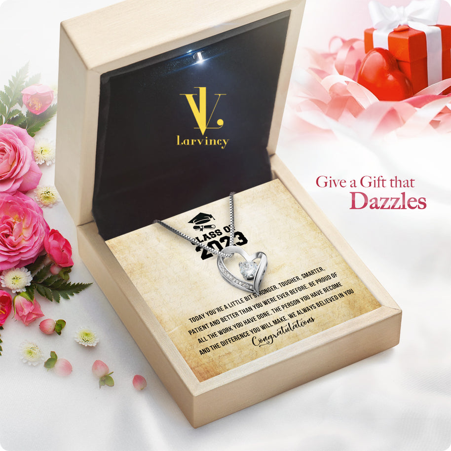 Graduation Day Personalized Message Card Necklace
