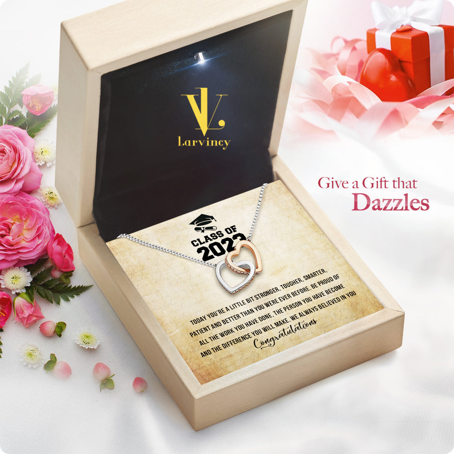 Graduation Day Personalized Message Card Necklace