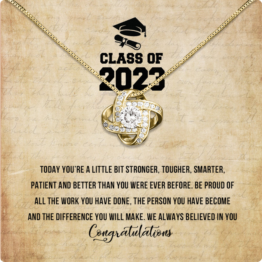 Graduation Day Personalized Message Card Necklace