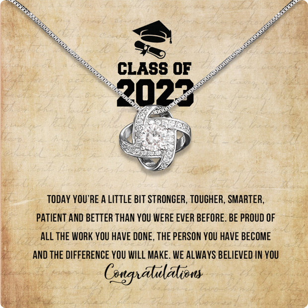 Graduation Day Personalized Message Card Necklace