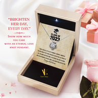 Graduation Day Personalized Message Card Necklace