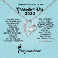 Graduation Day Personalized Message Card Necklace