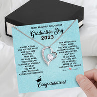 Graduation Day Personalized Message Card Necklace