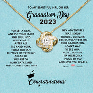 Graduation Day Personalized Message Card Necklace