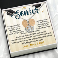 Graduation Day Personalized Message Card Necklace