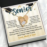 Graduation Day Personalized Message Card Necklace