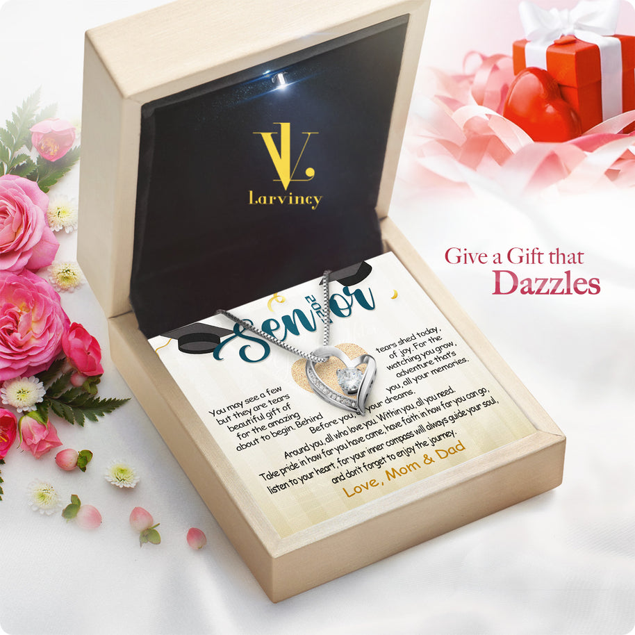 Graduation Day Personalized Message Card Necklace