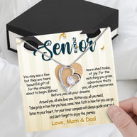 Graduation Day Personalized Message Card Necklace
