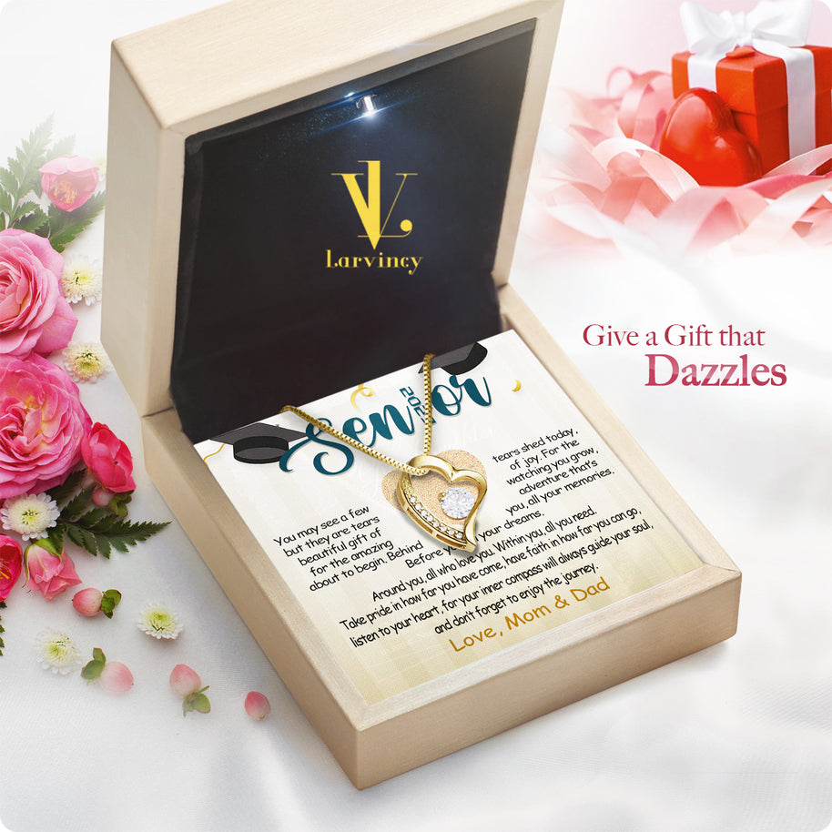 Graduation Day Personalized Message Card Necklace