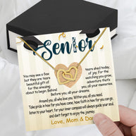 Graduation Day Personalized Message Card Necklace