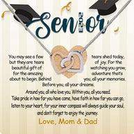 Graduation Day Personalized Message Card Necklace