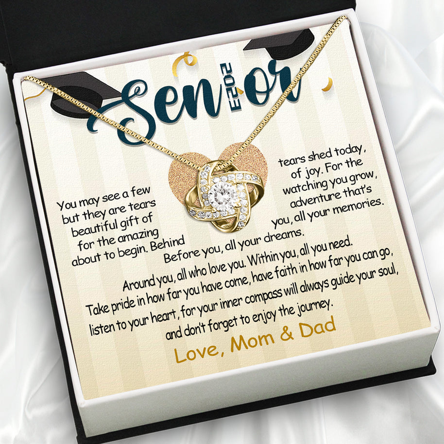 Graduation Day Personalized Message Card Necklace