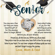 Graduation Day Personalized Message Card Necklace