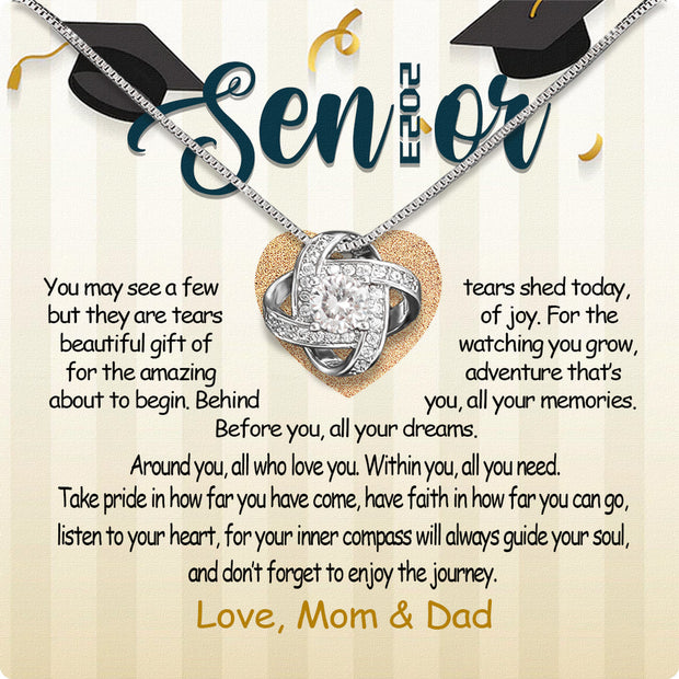 Graduation Day Personalized Message Card Necklace