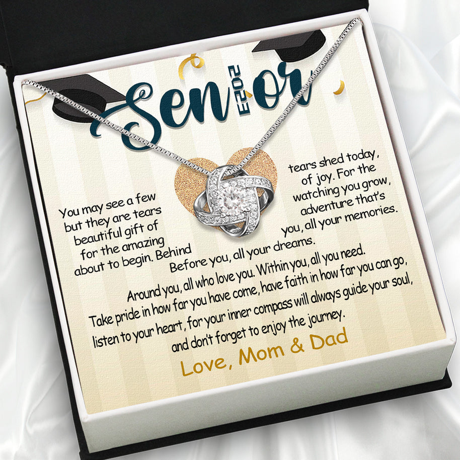 Graduation Day Personalized Message Card Necklace