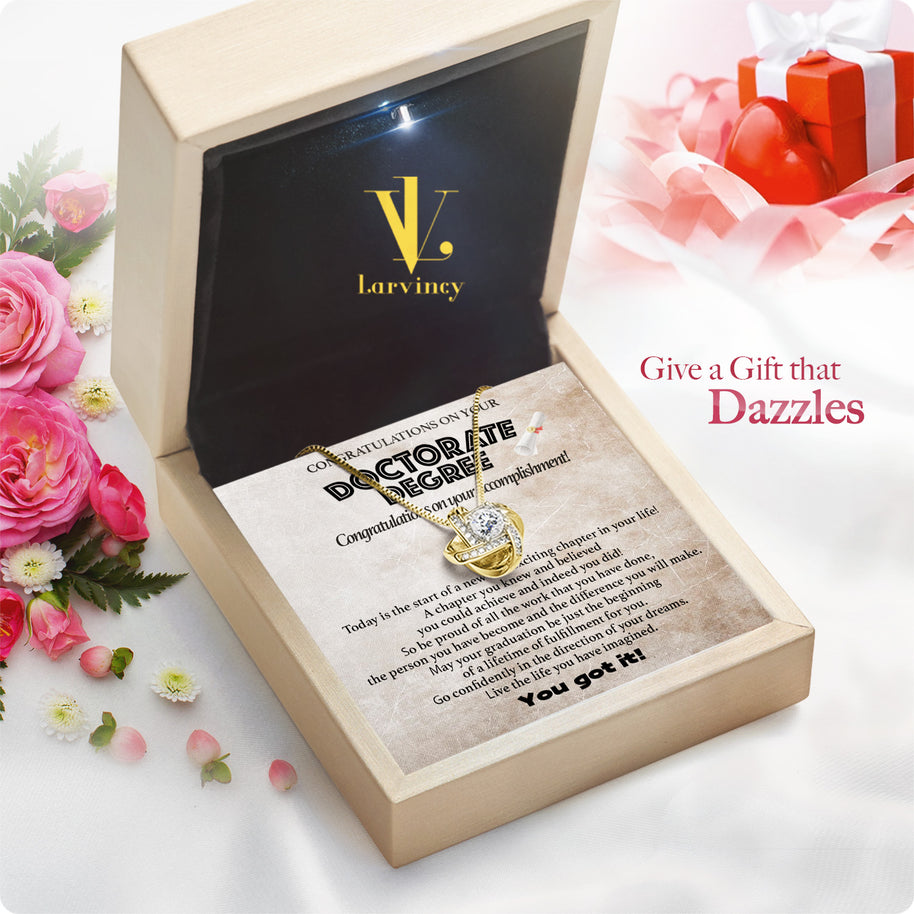 Graduation Day Personalized Message Card Necklace