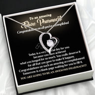 Graduation Day Personalized Message Card Necklace
