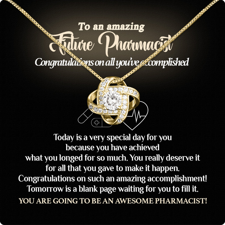 Graduation Day Personalized Message Card Necklace