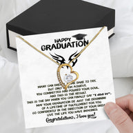 Graduation Day Personalized Message Card Necklace