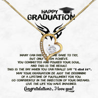 Graduation Day Personalized Message Card Necklace
