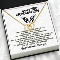 Graduation Day Personalized Message Card Necklace