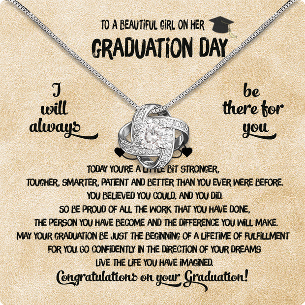 Graduation Day Personalized Message Card Necklace