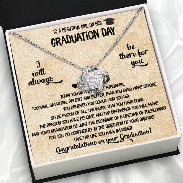 Graduation Day Personalized Message Card Necklace