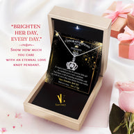 Graduation Day Personalized Message Card Necklace