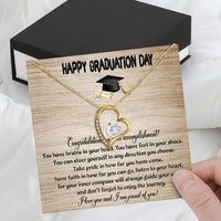 Thumbnail for Graduation Day Personalized Message Card Necklace