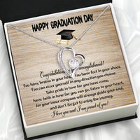 Thumbnail for Graduation Day Personalized Message Card Necklace