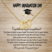 Thumbnail for Graduation Day Personalized Message Card Necklace