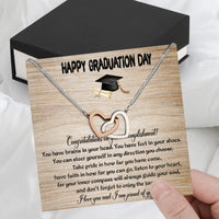 Thumbnail for Graduation Day Personalized Message Card Necklace