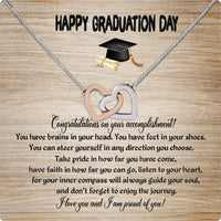 Thumbnail for Graduation Day Personalized Message Card Necklace